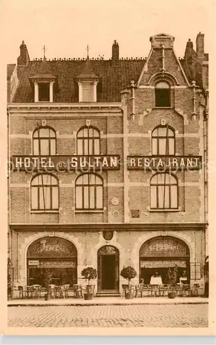 AK / Ansichtskarte  Ypres_Ypern_Ieper_Belgie Hôtel du Sultan 