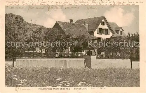 AK / Ansichtskarte  Zuerichberg_ZH Restaurant Morgensonne Zuerichberg ZH
