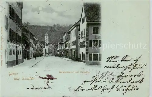 AK / Ansichtskarte  Laufen__BL Hauptstrasse mit Baselthor 