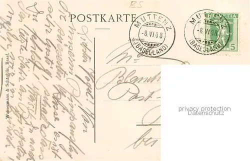 AK / Ansichtskarte  Muttenz_BL Kirche 