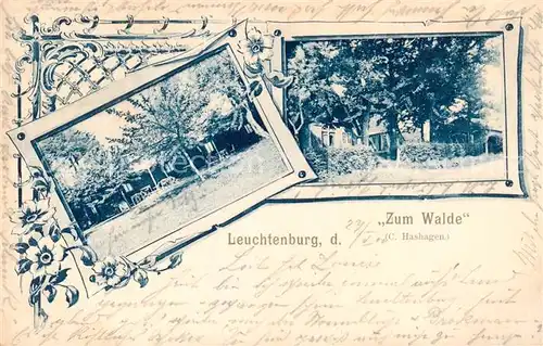 AK / Ansichtskarte 73851188 Leuchtenburg_Schwanewede Gasthaus Zum Walde Leuchtenburg Schwanewede