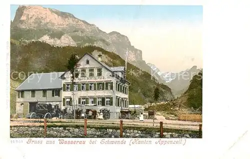 AK / Ansichtskarte  Wasserau_Wasserauen_IR Gasthaus Wasserau 