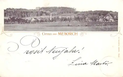 AK / Ansichtskarte  Meikirch_BE Panorama 