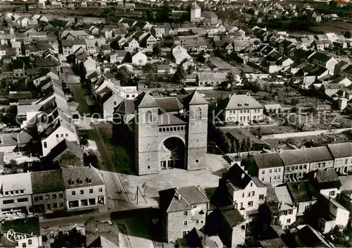 AK / Ansichtskarte  Roden_Saar Fliegeraufnahme mit Kirche Roden_Saar