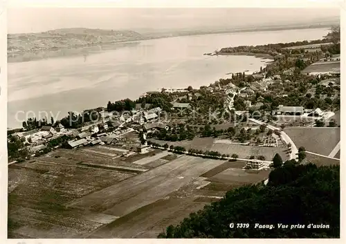 AK / Ansichtskarte  Faoug_VD Vue aerienne 