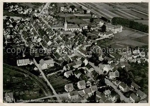 AK / Ansichtskarte  Herschbach__Selters_Westerwald Fliegeraufnahme 