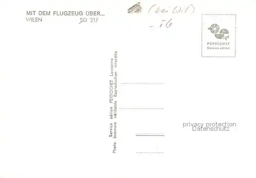 AK / Ansichtskarte  Wilen_Hauptwil_TG Fliegeraufnahme 