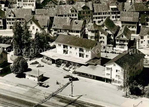 AK / Ansichtskarte  Schmerikon_SG Seehof Fliegeraufnahme 