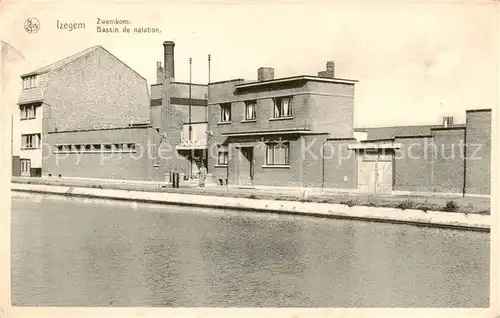 AK / Ansichtskarte  Izegem_Iseghem_West-Vlaanderen_Belgie Zwekom Bassin de natation 