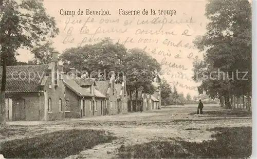 AK / Ansichtskarte  Beverloo_Beverlo_Beringen_Beeringen_Belgie Camp de Beverloo Caserne de la troupe 