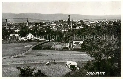 AK / Ansichtskarte  Domazlice_Domazlic_Taus_CZ Panorama 