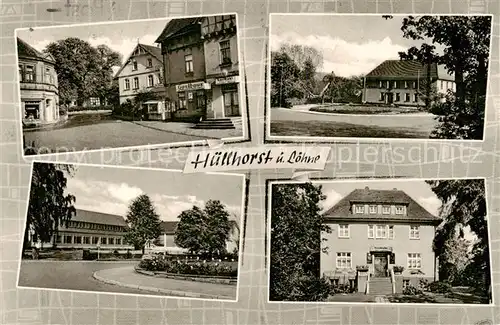 AK / Ansichtskarte  Huellhorst Teilansichten Gasthaus Huellhorst