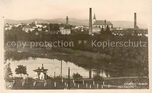 AK / Ansichtskarte  Zabreh_Hohenstadt_March_CZ Panorama 