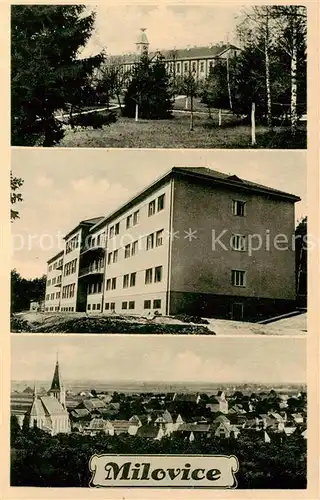 AK / Ansichtskarte  Milovice_Milowitz_CZ Teilansichten Stadtpanorama 