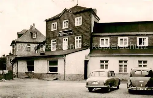 AK / Ansichtskarte  Ernstthal_Rennsteig FDGB Erholungsheim Rennsteigschloesschen Sommerfrische Wintersportplatz 