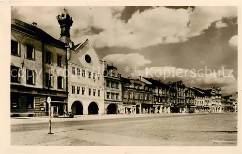 AK / Ansichtskarte  Litomerice_Leitmeritz_Nordboehmen_CZ Mirove namesti Stadtzentrum Platz 