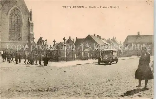 AK / Ansichtskarte 73851438 Westvleteren_Vleteren_Belgie Plaats Place Square 