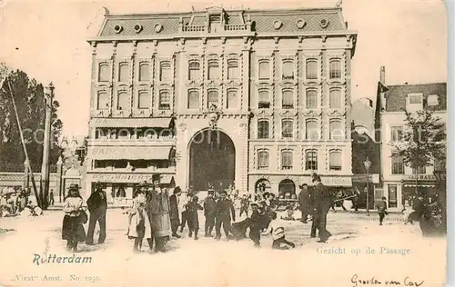 AK / Ansichtskarte  Rotterdam__NL Gezicht op de Passage 