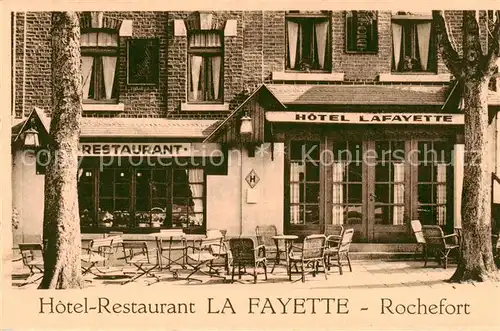 AK / Ansichtskarte 73851447 Rochefort__Belgie Hôtel Restaurant La Fayette 