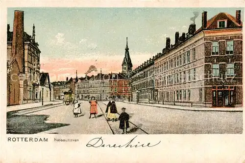 AK / Ansichtskarte  Rotterdam__NL Nassauhaven Litho 