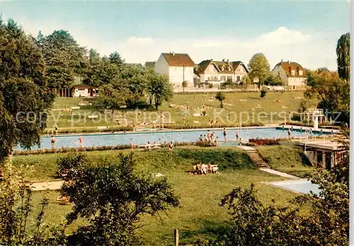 AK / Ansichtskarte  Bebra Schwimmbad Freibad Bebra