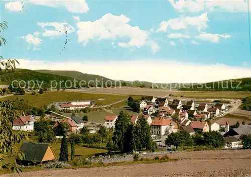 AK / Ansichtskarte  Dohrenbach Panorama Siedlung Landschaft Kaufunger Wald Dohrenbach