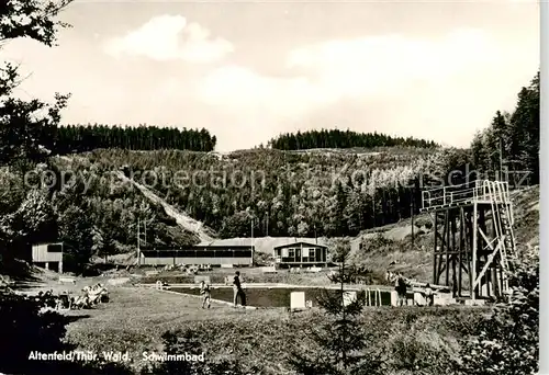 AK / Ansichtskarte  Altenfeld_Thueringen Schwimmbad Altenfeld Thueringen