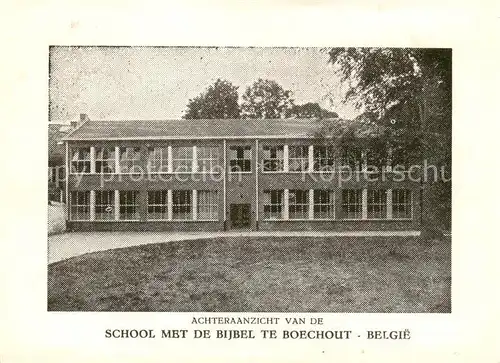 AK / Ansichtskarte  Boechout_Belgie School met de Bijbel 