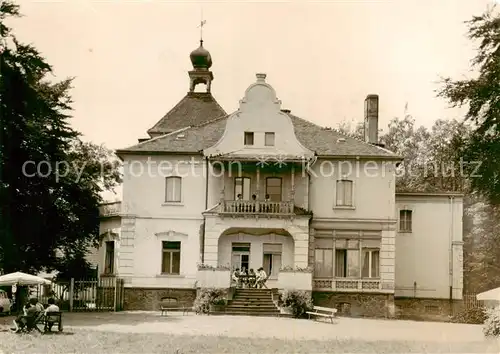 AK / Ansichtskarte  Zeititz_Bennewitz Schwangeren-Erholungsheim Clara Zetkin Handabzug 