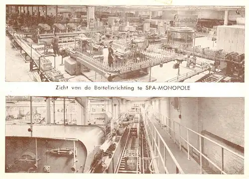 AK / Ansichtskarte 73851501 Spa_Belgium Zicht van de Bottelinrichting 