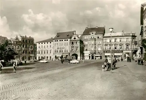 AK / Ansichtskarte  Litomerice_Leitmeritz_Nordboehmen_CZ Mirove namesti 