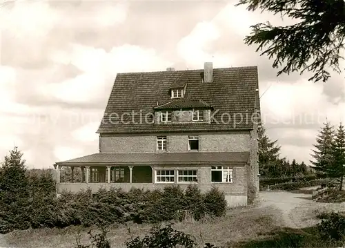 AK / Ansichtskarte  Bergneustadt Jugendherberge an der Aggertalsperre Bergneustadt