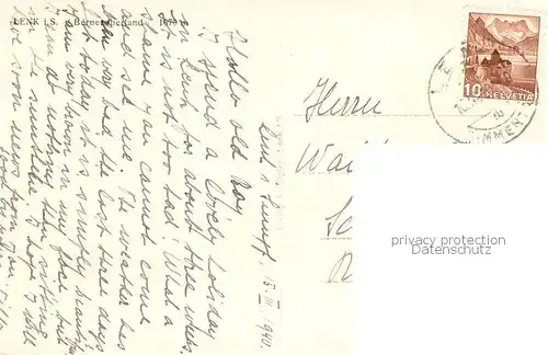 AK / Ansichtskarte  Lenk_Simmental Panorama Lenk Simmental