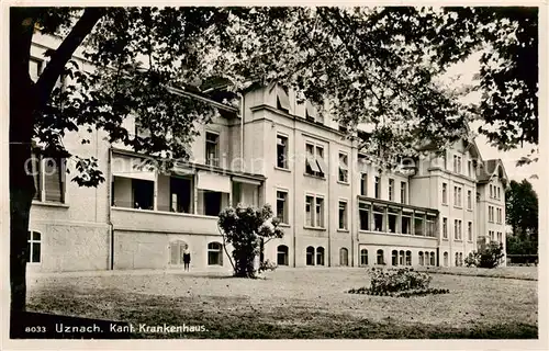 AK / Ansichtskarte  Uznach_SG Kantonales Krankenhaus 