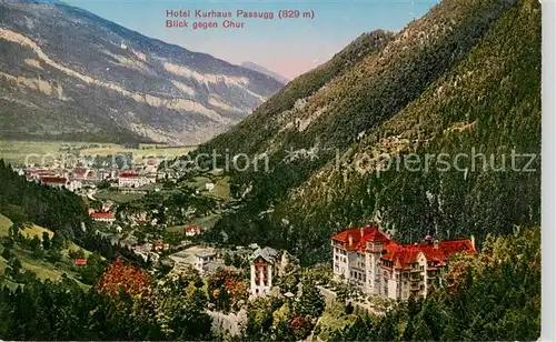 AK / Ansichtskarte  Chur_GR Hotel Kurhaus Passug Panorama Chur_GR