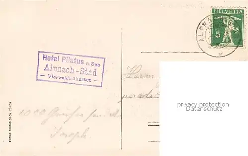 AK / Ansichtskarte  Stansstad mit Stanserhorn Stansstad