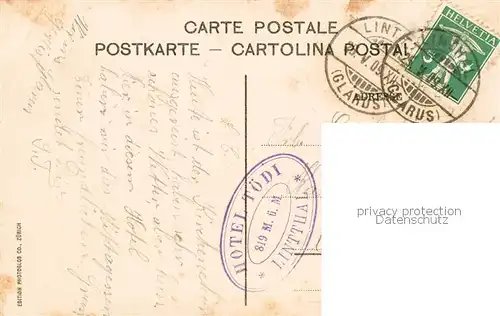 AK / Ansichtskarte  Schreienbachfall_Selbsanft_GL Panorama 