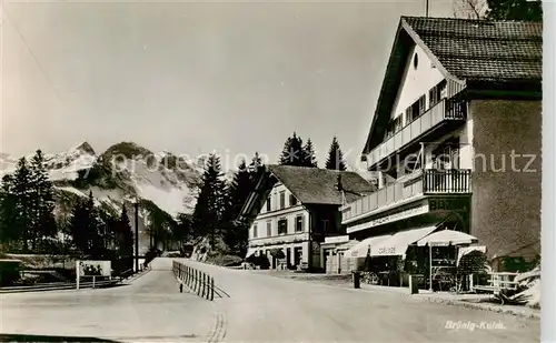 AK / Ansichtskarte  Bruenig_BE Ortspartie Bruenig_BE