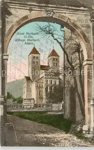 AK / Ansichtskarte  Murbach_68_Haut-Rhin_Alsace Abtei Murbach 