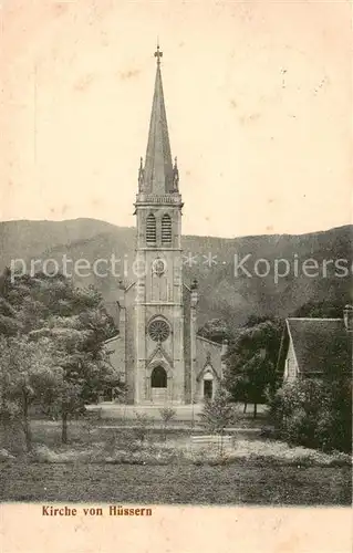AK / Ansichtskarte  Huessern-Wesserling_68_Haut-Rhin Kirche 