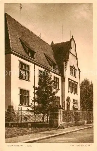 AK / Ansichtskarte  Sennheim_68_Haut-Rhin Amtsgericht