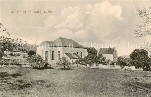 AK / Ansichtskarte  St_Anna_Sulz_Soultz_68_Haut-Rhin Kirche 