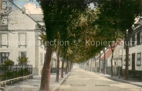 AK / Ansichtskarte  Reichshofen_Reichshoffen_67_Alsace Bahnhofstrasse 