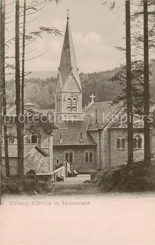 AK / Ansichtskarte  Hohwald_Bad_67 Ev Kirche  