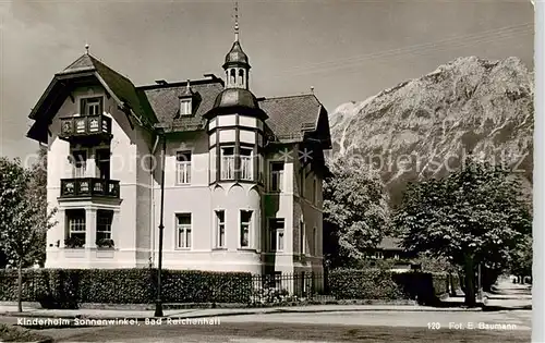 AK / Ansichtskarte  Bad_Reichenhall Kinderheim Sonnenwinkel Alpen Bad_Reichenhall