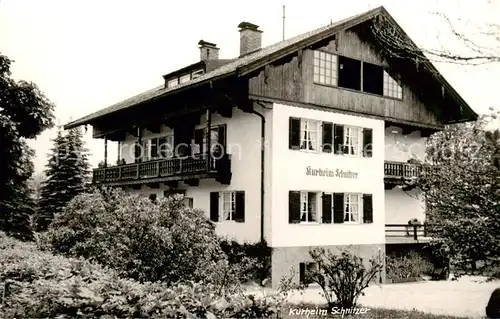 AK / Ansichtskarte  Bad_Wiessee Kurheim Schnitzer Bad_Wiessee