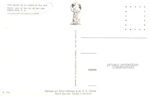 AK / Ansichtskarte  San_Jose_Costa_Rica Vista parcial de la ciudad vista aérea San_Jose_Costa_Rica