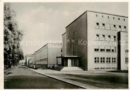 AK / Ansichtskarte  Zittau Berufs-Ingenieur-Schule fuer Bauwesen und Schliebenschule Zittau