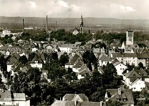 AK / Ansichtskarte  Roethenbach_Pegnitz Stadtpanorama Altstadt Roethenbach Pegnitz