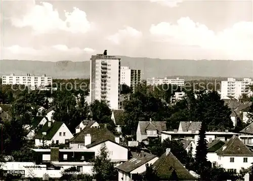 AK / Ansichtskarte 73851813 Roethenbach_Pegnitz Stadtpanorama Hochhaeuser Roethenbach Pegnitz